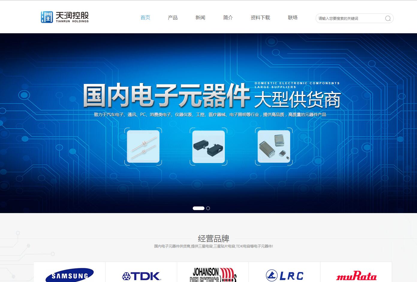 電子元器件品牌網(wǎng)站建設(shè)公司